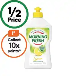 Woolworths Morning Fresh Dishwashing Liquid 400ml offer