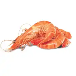 Woolworths Thawed Extra Large Cooked Australian Tiger Prawns offer