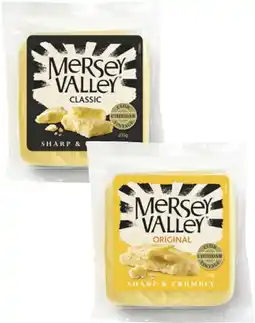 Coles Mersey Valley Cheese 235g offer
