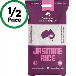 Woolworths Australian Rice Milling Co. Jasmine Rice 5 kg offer