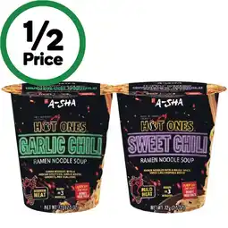 Woolworths A-Sha Noodles 72g offer