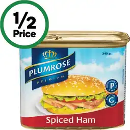 Woolworths Plumrose Spiced Ham 340g offer