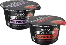 Coles Danone YoPro Perform Protein Yoghurt 175g offer