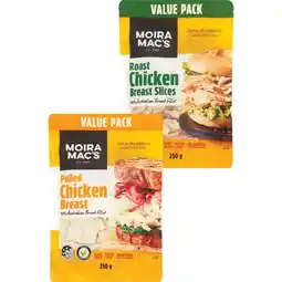 Woolworths Moira Mac's Chicken Varieties 250g – From the Fridge offer