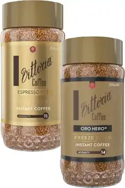 Coles Vittoria Freeze Dried Instant Coffee 200g offer