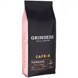Woolworths Grinders Cafe-Q Coffee Beans 1 kg offer
