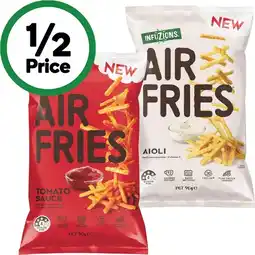 Woolworths Infuzions Air Fries 90g – From the Health Food Aisle offer