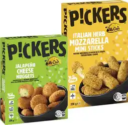 Coles Pickers Snacks 230g-350g offer