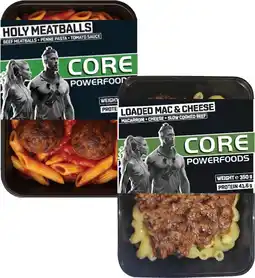 Coles Core Powerfoods Frozen Meal 350g offer
