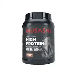 Woolworths Musashi High Protein Powder 900g offer