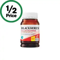 Woolworths Blackmores Glucosamine Sulfate 1500mg Tablets Pk 150 offer