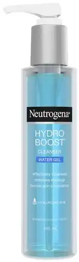 Coles Neutrogena Hydro Boost Water Gel Cleanser 145mL offer