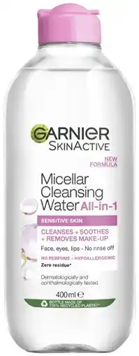Coles Garnier Micellar Cleansing Water 400mL offer