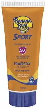 Coles Banana Boat Sport Sunscreen SPF50+ 200g^ offer