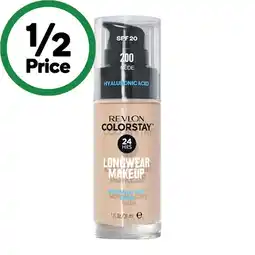 Woolworths Revlon Colorstay Longwear SPF20 Foundation 30ml‡ offer