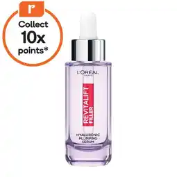 Woolworths L’Oréal Paris Revitalift Filler Plumping Serum 30ml offer