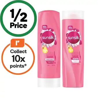 Woolworths Sunsilk Shampoo or Conditioner 350ml offer