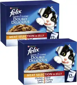 Coles Felix Cat Food 12x85g offer