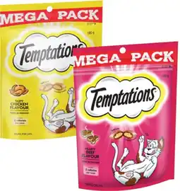 Coles Temptations Cat Treats 180g offer