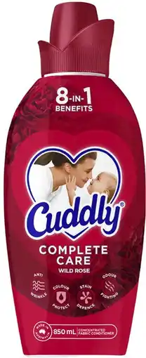 Coles Cuddly Concentrate Fabric Conditioner 850mL offer