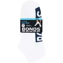Woolworths Bonds Men’s Low Cut Socks Assorted Pk 3 offer