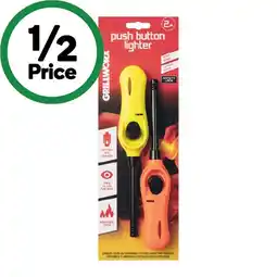 Woolworths Grillworx Push Button Lighter Pk 2 offer