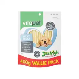 Woolworths Vitapet Jerhigh Dog Treats 400g offer