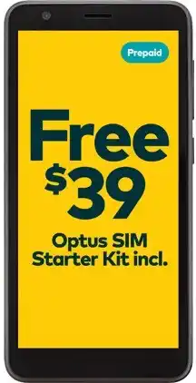 Coles Optus X Start 4 4G offer