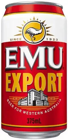 Coles Emu Export Block Cans 30x375mL offer