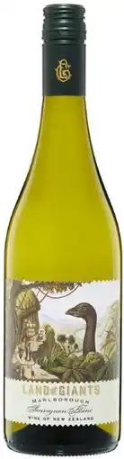 Coles Land of Giants Marlborough Sauvignon Blanc 750mL offer