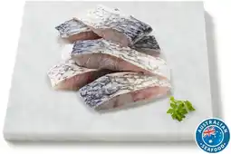 Coles Coles Australian Fresh Barramundi Portions Skin On offer