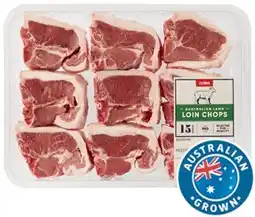 Coles Coles Australian Lamb Loin Chops offer