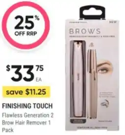 Healthy Life Finishing touch Flawless Generation 2 Brow Hair Remover offer