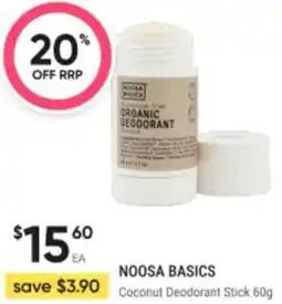 Healthy Life Noosa basics coconut deodorant stick offer