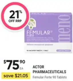 Healthy Life Actor pharmaceuticals Femular Forte offer