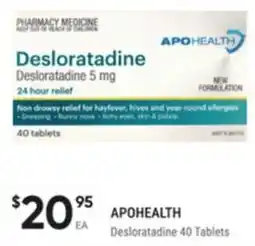 Healthy Life Apohealth Desloratadine offer