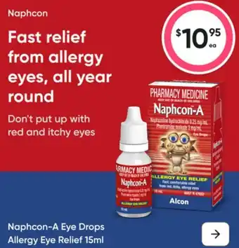 Healthy Life Naphcon-A Eye Drops Allergy Eye Relief offer