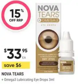 Healthy Life Nova tears +Omega3 Lubricating Eye Drops offer