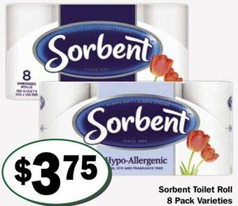 Friendly Grocer Sorbent Toilet Roll offer