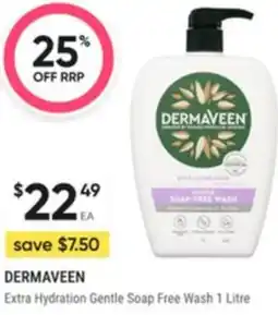Healthy Life Dermaveen extra hydration gentle soap free wash offer