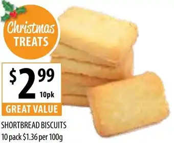 Supabarn Shortbread Biscuits offer