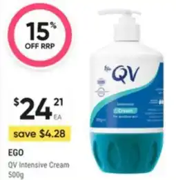 Healthy Life Ego qv intensive cream offer