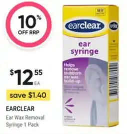 Healthy Life Earclear ear wax removal syringe offer