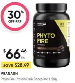 Healthy Life Pranaon Phyto Fire Protein Dark Chocolate offer