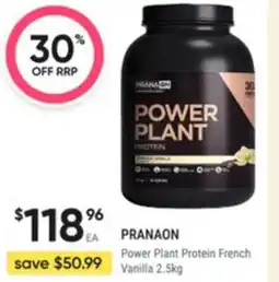Healthy Life Pranaon Power Plant Protein French Vanilla offer