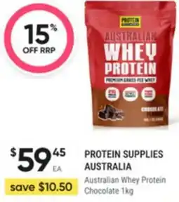 Healthy Life Protein supplies australia Australian Whey Protein Chocolate offer