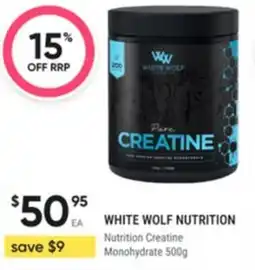 Healthy Life White wolf nutrition nutrition creatine monohydrate offer