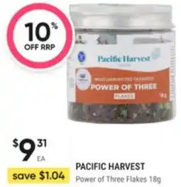 Healthy Life Pacific harvest Power of Three Flakes offer