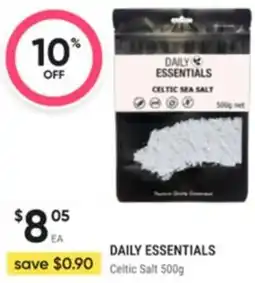 Healthy Life Daily essentials Celtic Salt offer
