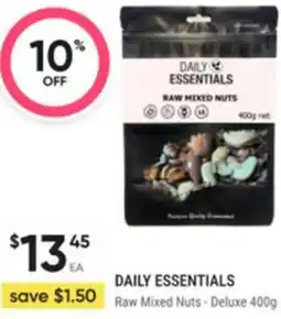 Healthy Life Daily essentials Raw Mixed Nuts Deluxe offer
